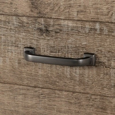 Prairie Nightstand Weathered Oak - South Shore 7 Prairie Nightstand Weathered Oak - South Shore - Image 7