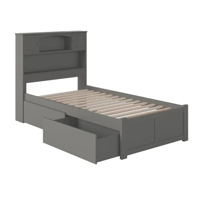Newport Bed With 2 Urban Bed Drawers Flat Panel Footboard - AFI 4 Newport Bed With 2 Urban Bed Drawers Flat Panel Footboard - AFI - Image 4