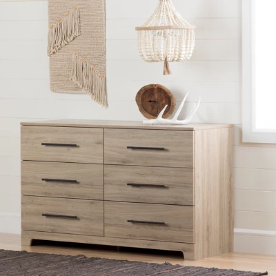 Primo Dresser Rustic Oak - South Shore 1 Primo Dresser Rustic Oak - South Shore