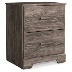 Ralinksi Nightstand Black/Gray/Beige - Signature Design By Ashley