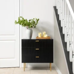 Brian 32'' Tall 3 Drawer Bachelors Chest With Storage For Bedroom | ARTFUL LIVING DESIGN -DreamNest Store GUEST ab9a1d08 a1b9 4bb5 86fa e2104f747303