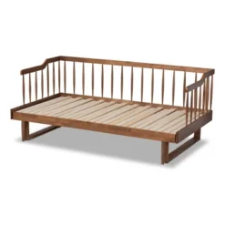 Twin To King Muriel Expandable Spindle Daybed - Baxton Studio 14 Twin To King Muriel Expandable Spindle Daybed - Baxton Studio -DreamNest Store GUEST abbc268b 3cf4 4a85 8d26 af0c7d89f4a7
