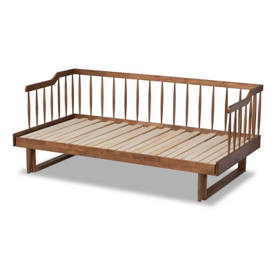 Twin To King Muriel Expandable Spindle Daybed - Baxton Studio 4 Twin To King Muriel Expandable Spindle Daybed - Baxton Studio - Image 4