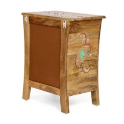 Fullen Handcrafted Boho 2 Drawer Mango Wood Nightstand Natural - Christopher Knight Home -DreamNest Store GUEST ad0b22c6 5678 43a3 92c7 bc6f1895fa3c