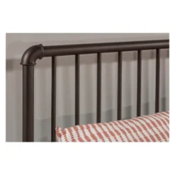 Queen Brandi Metal Headboard Bed Frame Included Bronze - Hillsdale Furniture -DreamNest Store GUEST ad69a2d2 e906 4157 99c7 b6af7a84f73d