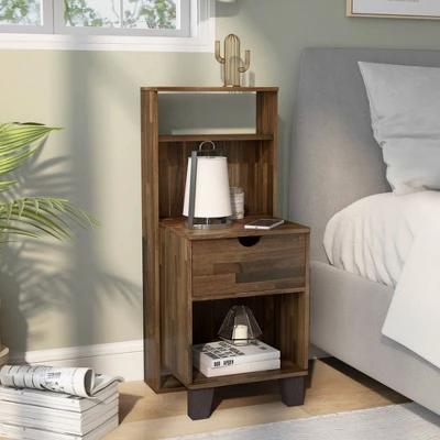Loreman 1 Drawer Nightstand - MiBasics 1 Loreman 1 Drawer Nightstand - MiBasics