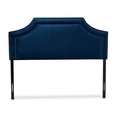 Avignon Velvet Headboard - Baxton Studio 1 Avignon Velvet Headboard - Baxton Studio