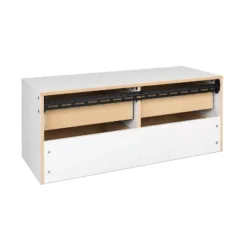 Floating 4 Drawers Dresser White - Prepac -DreamNest Store GUEST af1353bc ffb1 40b1 ad3a a8947eed823b