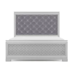 6pc Tenaya Bedroom Set Silver/Gray - HOMES: Inside + Out -DreamNest Store GUEST af9fec35 9b95 4e37 adaa 0c9947014552 1