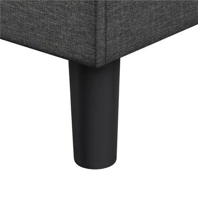 Yaheetech Upholstered Platform Bed Frame With Tufted Height Adjustable Headboard 7 Yaheetech Upholstered Platform Bed Frame With Tufted Height Adjustable Headboard - Image 7