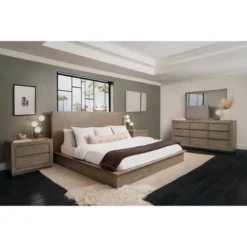 5pc Resto Bedroom Set Weathered Gray - Abbyson Living -DreamNest Store GUEST b012e9fb 0e02 41cc 8e66 d2ca008fa317