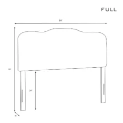 Full Tufted Headboard In Velvet Blush Pink - Skyline Furniture -DreamNest Store GUEST b032e55f 2e4c 40fd 9a63 6f4c6b3566bf