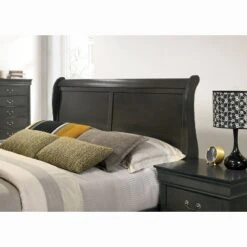 5pc Sliver Sleigh Bedroom Set - HOMES: Inside + Out -DreamNest Store GUEST b0e3534d 93c6 4181 a6af 56d3fd88f80b 1