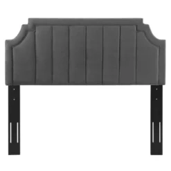 Full/Queen Alyona Channel Tufted Performance Velvet Headboard - Modway