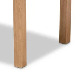 Pacari Rustic Transitional Wood Hemp Accent Bench Oak Brown - Baxton Studio -DreamNest Store GUEST b1c890a2 e125 4ddd b2e3 d09f11059d2c