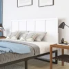 Merrick Lane Raised Panel Wooden Adjustable Headboard Only