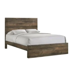 Beckett Panel Bed Walnut - Picket House Furnishings