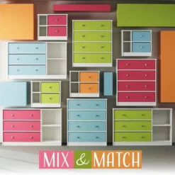 Elannie Avenue Wide Dresser With 3 Fabric Bins - Room & Joy -DreamNest Store GUEST b266cc96 697d 4926 b4e5 bbd361557150