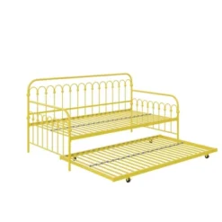 Twin Bright Pop Metal Daybed With Roll Out Trundle - Novogratz 31 Twin Bright Pop Metal Daybed With Roll Out Trundle - Novogratz -DreamNest Store GUEST b34a4200 db1c 455e a70a 4473345bdbe5