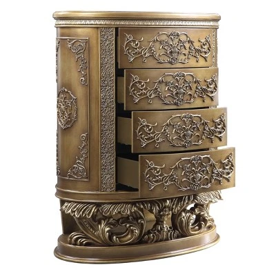 48" Constantine Chest Brown/Gold Finish - Acme Furniture 7 48" Constantine Chest Brown/Gold Finish - Acme Furniture - Image 7