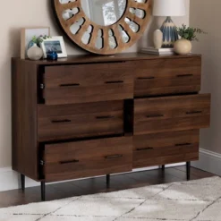 Higgins Modern Horizontal 6 Drawer Dresser - Saracina Home 20 Higgins Modern Horizontal 6 Drawer Dresser - Saracina Home -DreamNest Store GUEST b51baecc 8022 4031 8aac a3ba997bb471