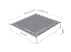 VANT Upholstered Platform Bed - Easy Assembly Bed Frame No Box Spring Needed Foundation For Optimal Support - Sleek Modern Design For Any Bedroom -DreamNest Store GUEST b5b4fe52 81f6 4713 815e a09ac92b72f2