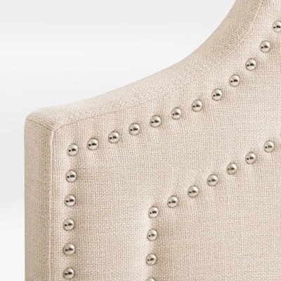Aspen Headboard With Nailhead Trim - CorLiving 3 Aspen Headboard With Nailhead Trim - CorLiving - Image 3