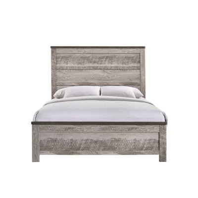 Adam Panel Bed Gray - Picket House Furnishings 1 Adam Panel Bed Gray - Picket House Furnishings