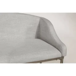Dillon Counter Height Bench Metal Pewter Woven Fabric - Hillsdale Furniture 9 Dillon Counter Height Bench Metal Pewter Woven Fabric - Hillsdale Furniture -DreamNest Store GUEST b761c2cd 2b39 4b01 bfba 04b252e07053