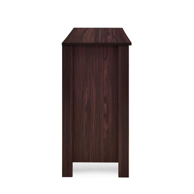 3pc Olimont Contemporary Double Dresser And Nightstand Set Walnut - Christopher Knight Home 6 3pc Olimont Contemporary Double Dresser And Nightstand Set Walnut - Christopher Knight Home - Image 6