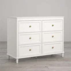 Little Seeds Piper 6 Drawer Dresser With Solid Wood Spindle Feet -DreamNest Store GUEST b7b7a1fd 8550 45c7 96a1 aec882c87b66
