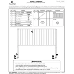 Queen Brandi Metal Headboard Without Bed Frame Bronze - Hillsdale Furniture -DreamNest Store GUEST b7c565b5 bf49 4d83 99a4 46a603535ceb