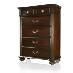 3pc California King Pennings Traditional Bed Set And Nightstand With Chest Dark Walnut - HOMES: Inside + Out 31 3pc California King Pennings Traditional Bed Set And Nightstand With Chest Dark Walnut - HOMES: Inside + Out -DreamNest Store GUEST b84ab15b 290e 4094 905f 6a67db0bd278