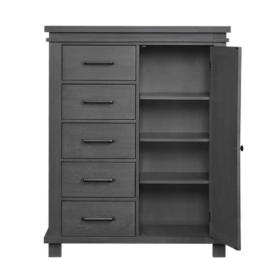 SOHO BABY Hampton 5-Drawer Chifferobe 2 SOHO BABY Hampton 5-Drawer Chifferobe - Image 2
