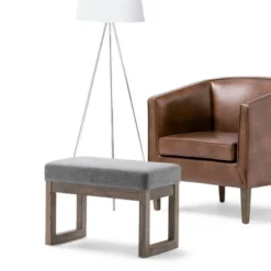 Small Madison Footstool Ottoman Bench - WyndenHall