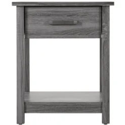 Passion Furniture Salem 1-Drawer Nightstand (24 In. H X 19 In. W X 20 In. D) -DreamNest Store GUEST b8ec6a52 3e3d 48b1 9330 323fd14c7373