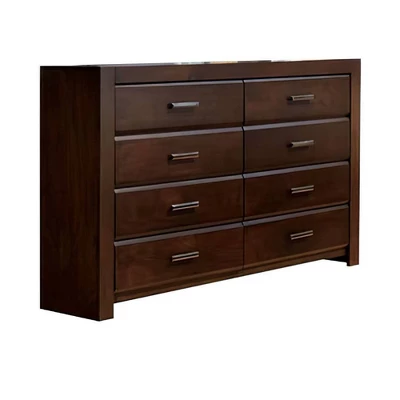59" Oberreit Dresser Walnut - Acme Furniture 3 59" Oberreit Dresser Walnut - Acme Furniture - Image 3