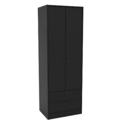 Denmark 2 Door And 2 Drawer Wardrobe - Polifurniture -DreamNest Store GUEST b9797295 047b 4d05 aa4c dbff76ffa7a1