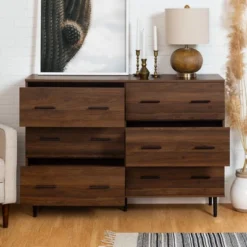 Higgins Modern Horizontal 6 Drawer Dresser - Saracina Home 29 Higgins Modern Horizontal 6 Drawer Dresser - Saracina Home -DreamNest Store GUEST b9ad2599 c3d3 4715 919d 305b0736c463