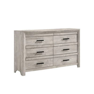 Keely 6 Drawer Dresser White - Picket House Furnishings 1 Keely 6 Drawer Dresser White - Picket House Furnishings