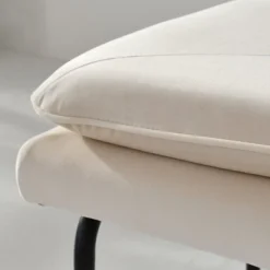 Nano 48" Upholstered Modern Double Layered Cushion Bedroom Bench - The Pop Maison -DreamNest Store GUEST b9fb2039 d180 4622 8db7 c51290de2fb5