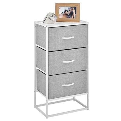 MDesign Vertical Dresser Storage Tower With 3 Drawers 1 MDesign Vertical Dresser Storage Tower With 3 Drawers