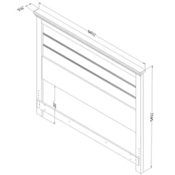 Queen Lionel Headboard - South Shore -DreamNest Store GUEST bac927c5 2508 47d9 8e9c 2acfe22b65cd