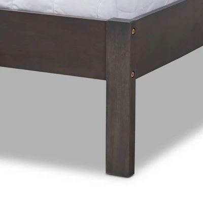 Anthony Wood Panel Bed - Baxton Studio 4 Anthony Wood Panel Bed - Baxton Studio - Image 4