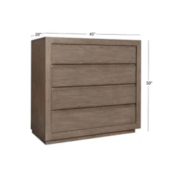Resto 4 Drawer Chest Gray - Abbyson Living 9 Resto 4 Drawer Chest Gray - Abbyson Living -DreamNest Store GUEST bc8fd101 fd63 4a08 8181 aebaac89324a
