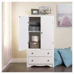 Monterey Armoire White - Prepac 5 Monterey Armoire White - Prepac -DreamNest Store GUEST bcde5f10 5e64 4603 8d7b c5f3043d2b6e