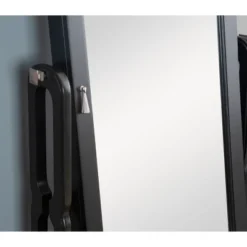 Lola Cheval Mirror/Jewelry Wardrobe Black - Powell Company -DreamNest Store GUEST bd023b6a 8099 49e2 99e7 f646a7091120