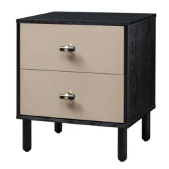 Audrey 2 Drawer Nightstand - Sango -DreamNest Store GUEST bd4dd8a8 dcbf 46bd 80eb 9f826f814dd7