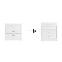 DaVinci Charlie 3-Drawer Dresser -DreamNest Store GUEST bd56cf5d 819c 4512 97e4 de789a326a1e
