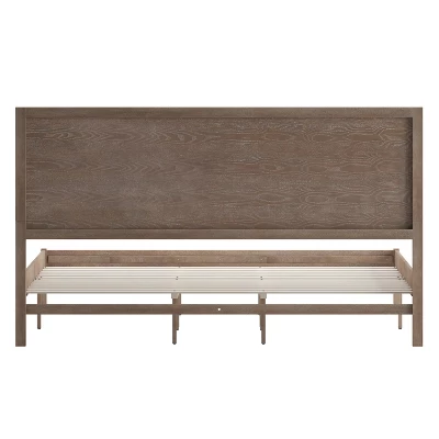 Merrick Lane Solid Wood Platform Bed With Wooden Slats And Headboard, No Box Spring Needed 6 Merrick Lane Solid Wood Platform Bed With Wooden Slats And Headboard, No Box Spring Needed - Image 6